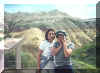 Meg and her sister in the Badlands.jpg (38076 bytes)