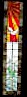 Stained Glass   Corn, Duck, & Sun by Leroy Foster 1978.jpg (58949 bytes)